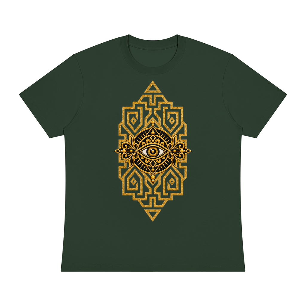 StoneYer Sacred Protection Symbol ( Sorona Crewneck T-Shirt)