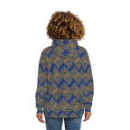 StoneYer Power Spiral Hoodie | Indigo & Gold