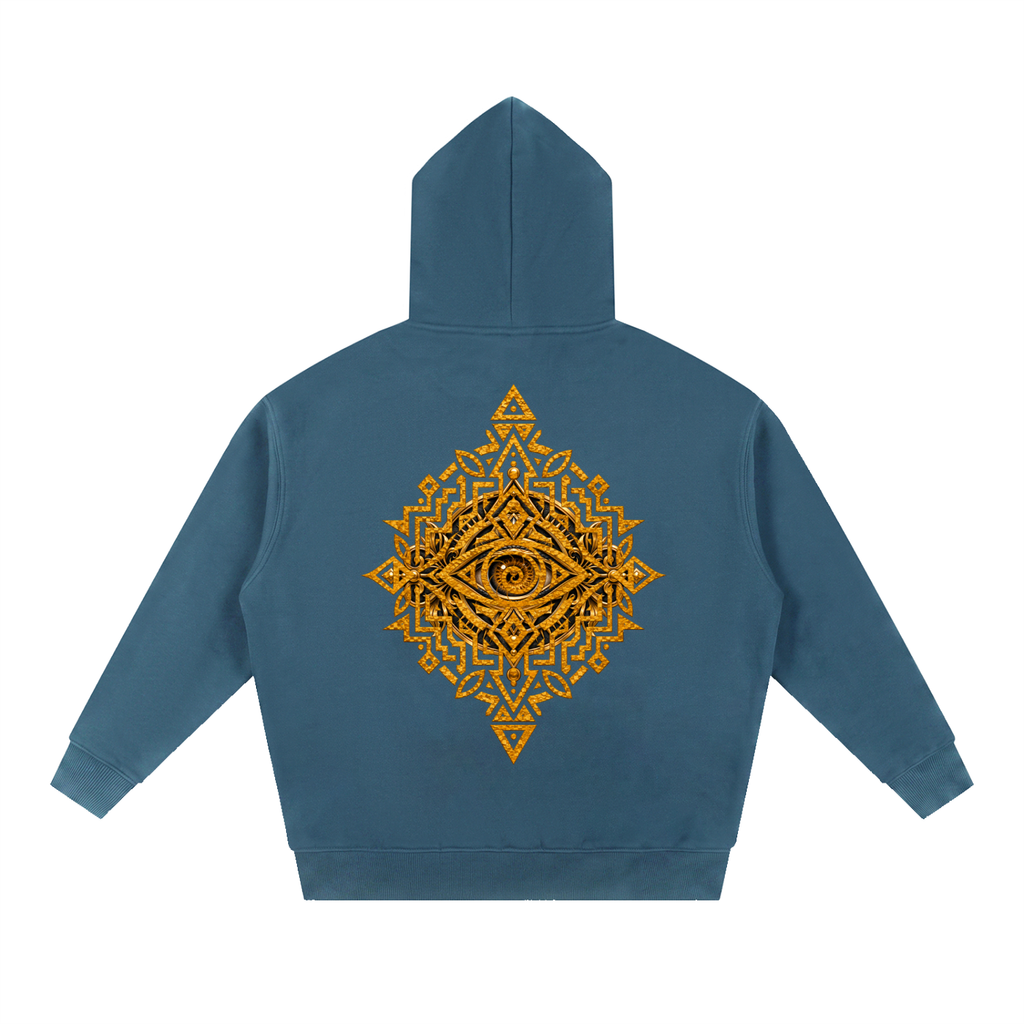 StoneYer See Balance Essential Oversized Fleece Hoodie