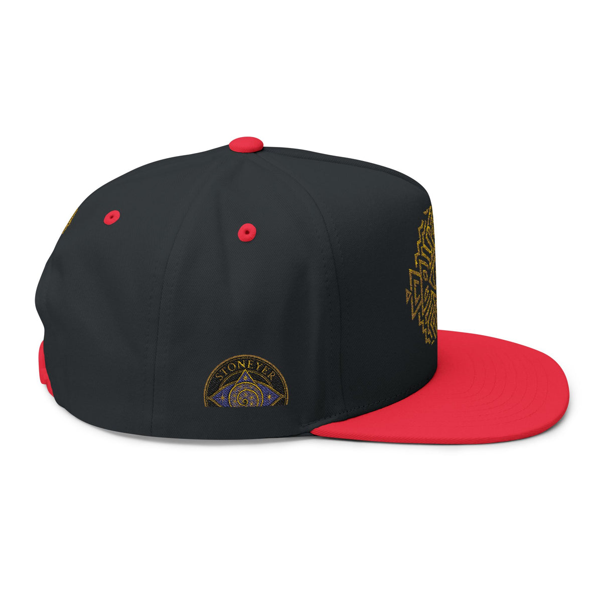 StoneYer Grounded Power Symbol Flat-Bill Cap