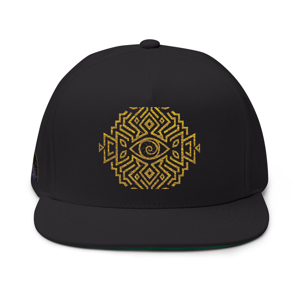 StoneYer Grounded Power Symbol Flat-Bill Cap