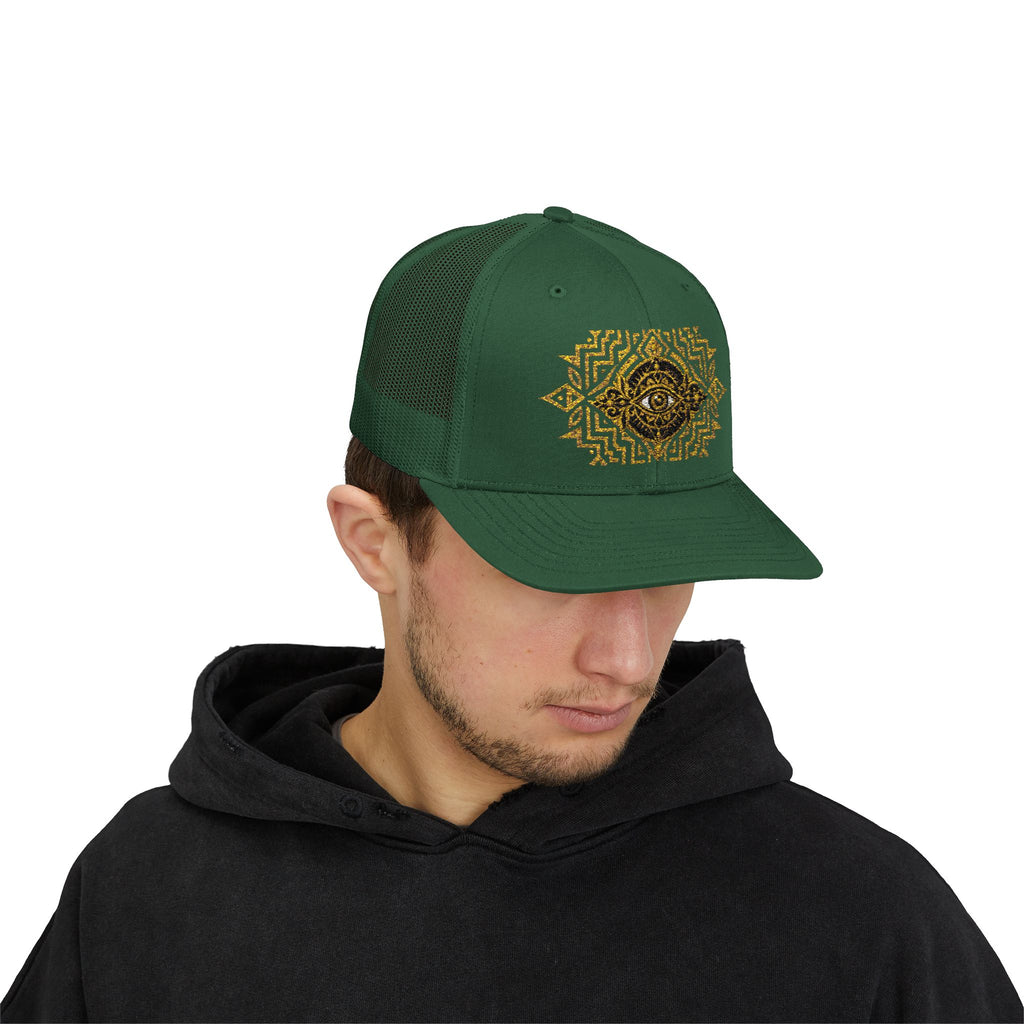 StoneYer Symbol Snapback Trucker Cap