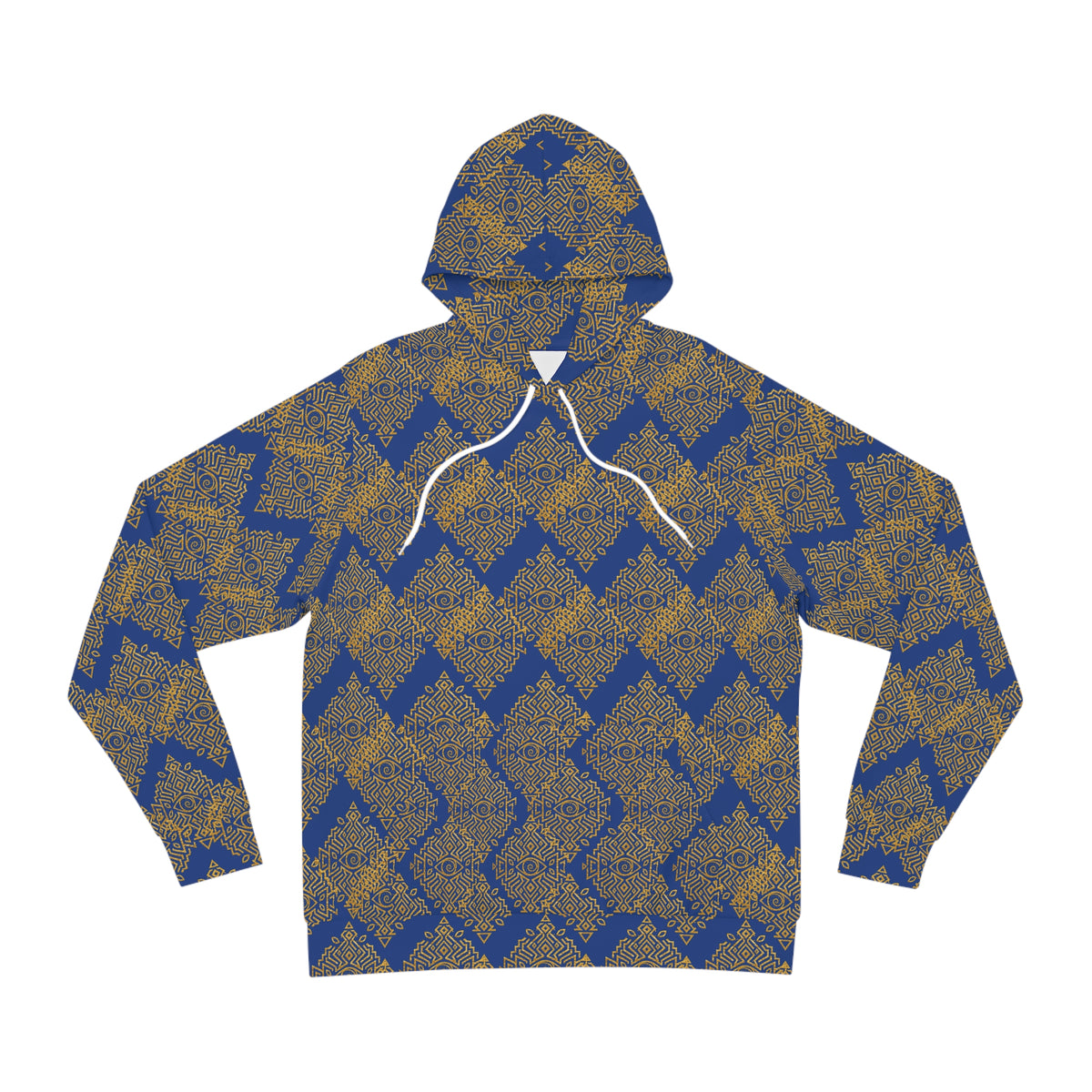 StoneYer Power Spiral Hoodie | Indigo & Gold