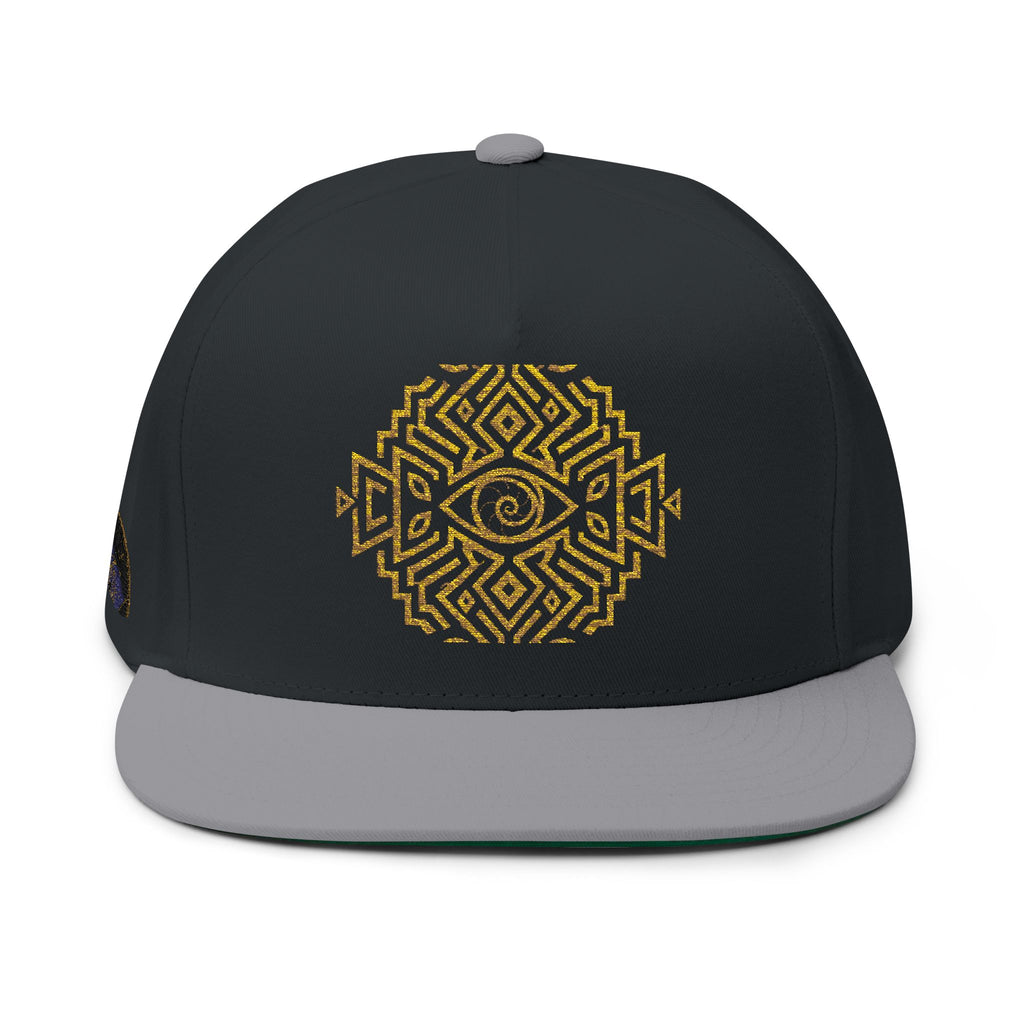 StoneYer Grounded Power Symbol Flat-Bill Cap