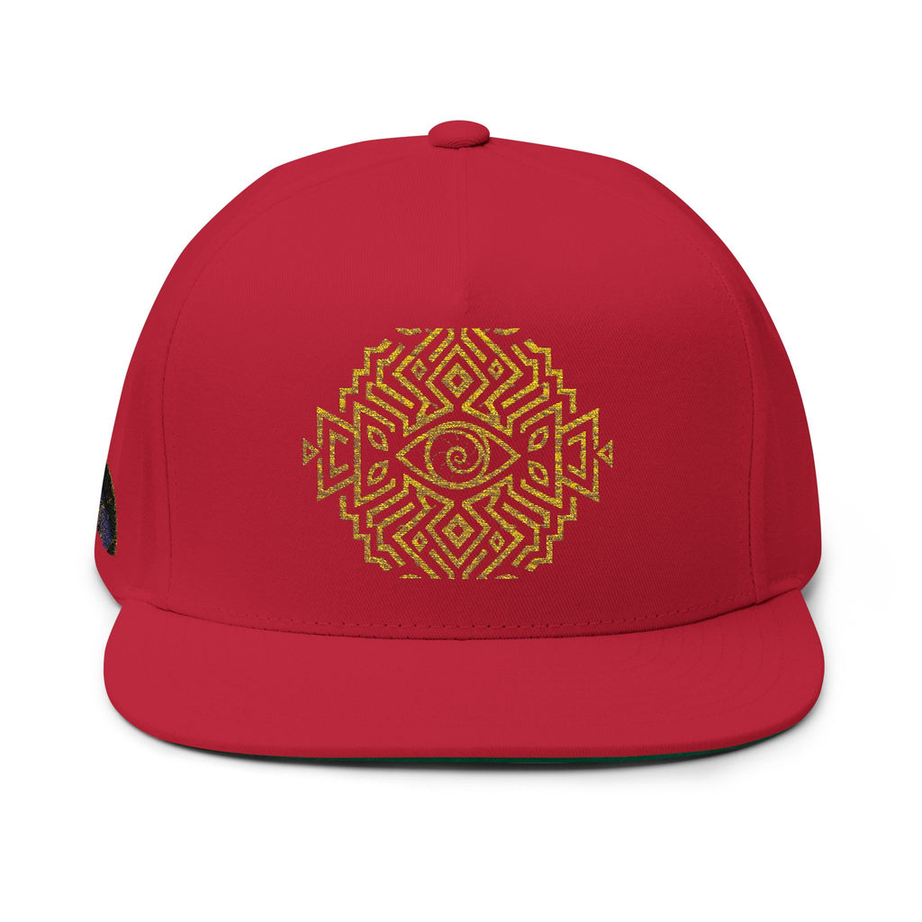StoneYer Grounded Power Symbol Flat-Bill Cap