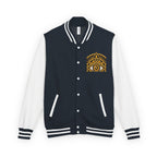 StoneYer Mystic Eye Letterman Jacket | Vintage Gold