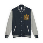 StoneYer Mystic Eye Letterman Jacket | Vintage Gold