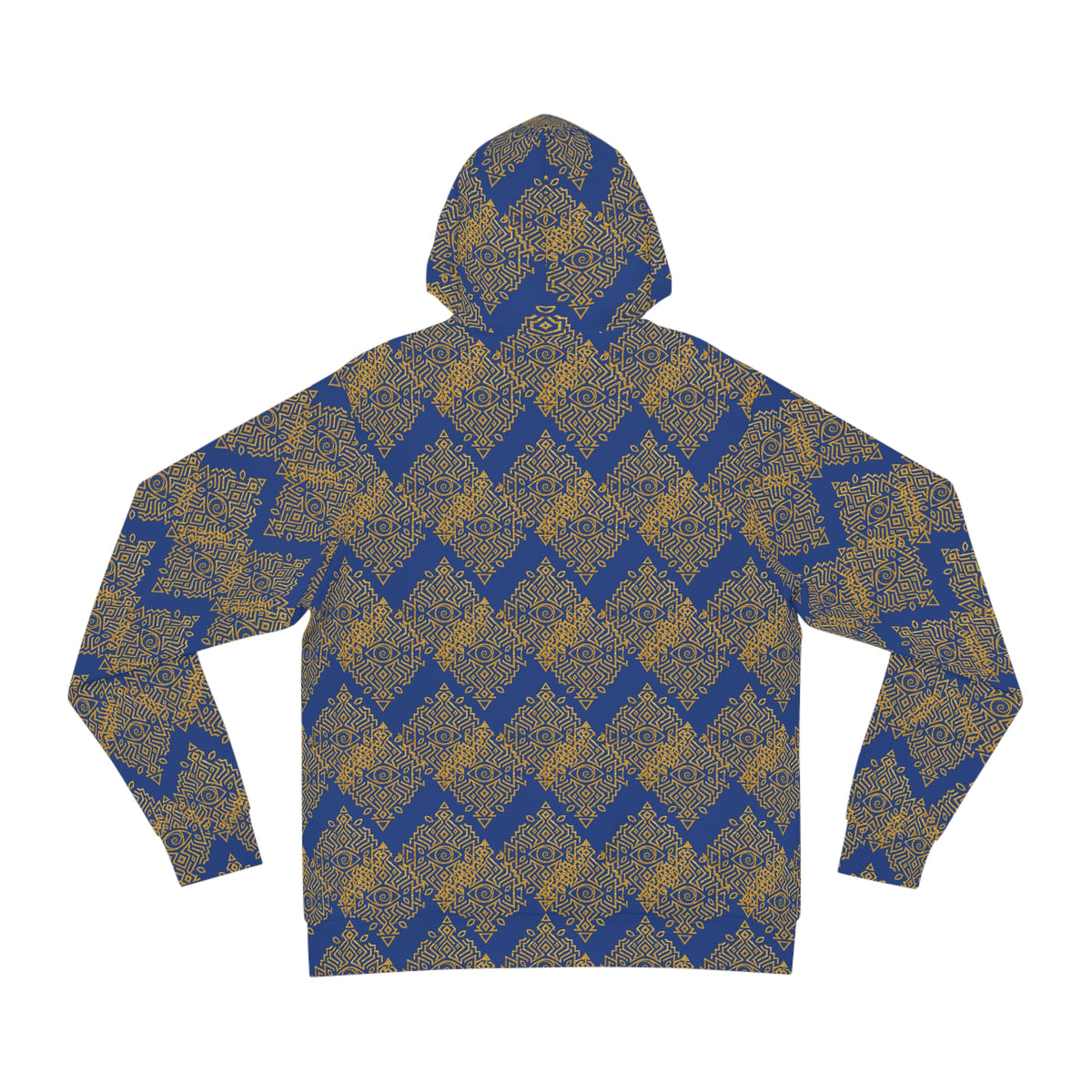 StoneYer Power Spiral Hoodie | Indigo & Gold