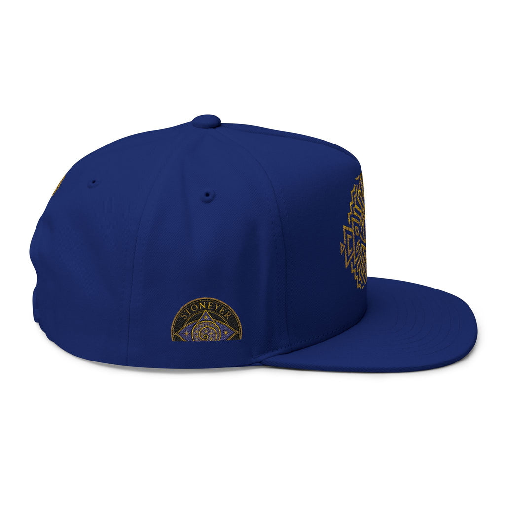 StoneYer Grounded Power Symbol Flat-Bill Cap