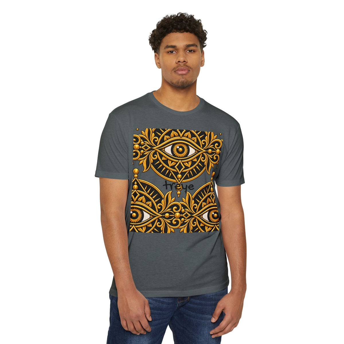 StoneYer All-Seeing Eye Ornamental T-Shirt