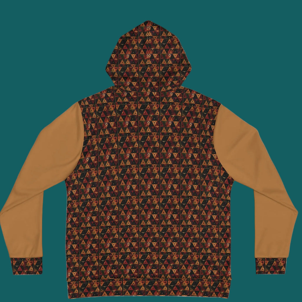 StoneYer Andes & Tigre-Inspired Ancestral Geometry Hoodie