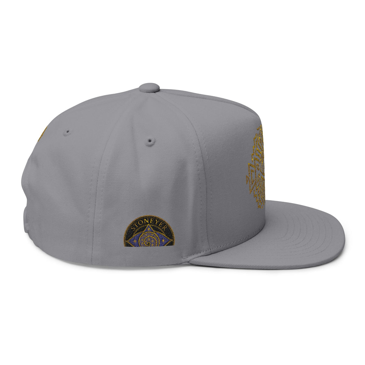 StoneYer Grounded Power Symbol Flat-Bill Cap