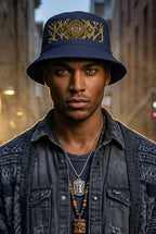 StoneYer Eye Emblem Bucket Hat