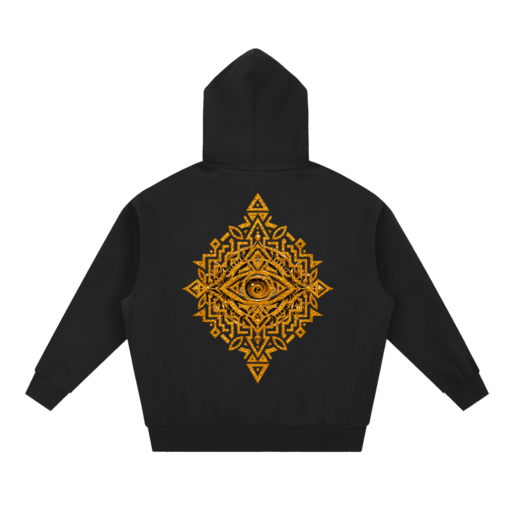 StoneYer See Balance Essential Oversized Fleece Hoodie