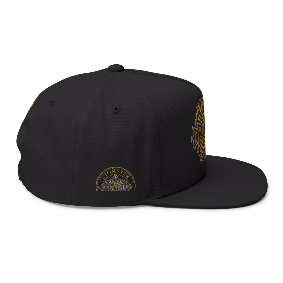 StoneYer Grounded Power Symbol Flat-Bill Cap