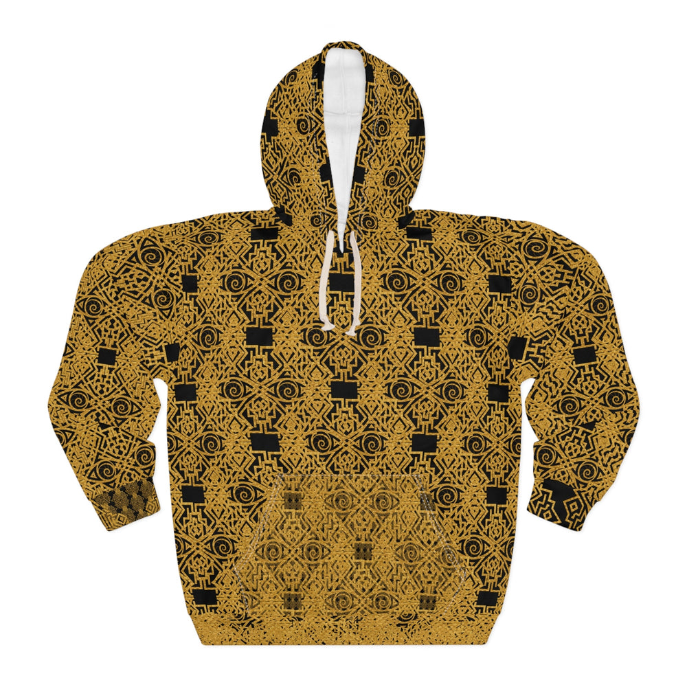 StoneYer Unity & Balance Gold Geometric Hoodie