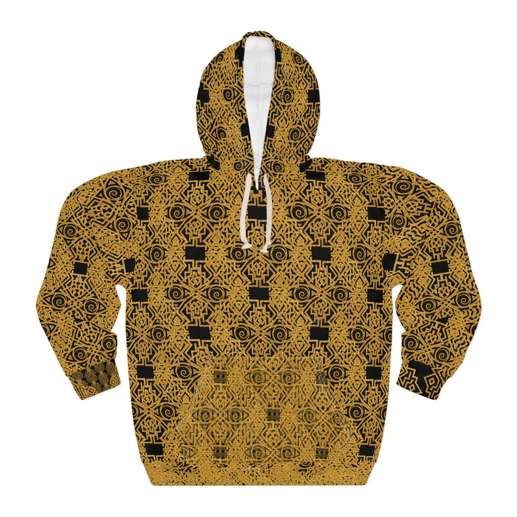StoneYer Unity & Balance Gold Geometric Hoodie