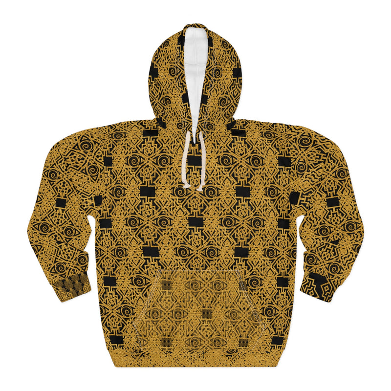 StoneYer Unity & Balance Gold Geometric Hoodie