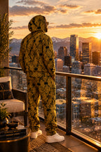 StoneYer Unity & Balance Gold Geometric Hoodie