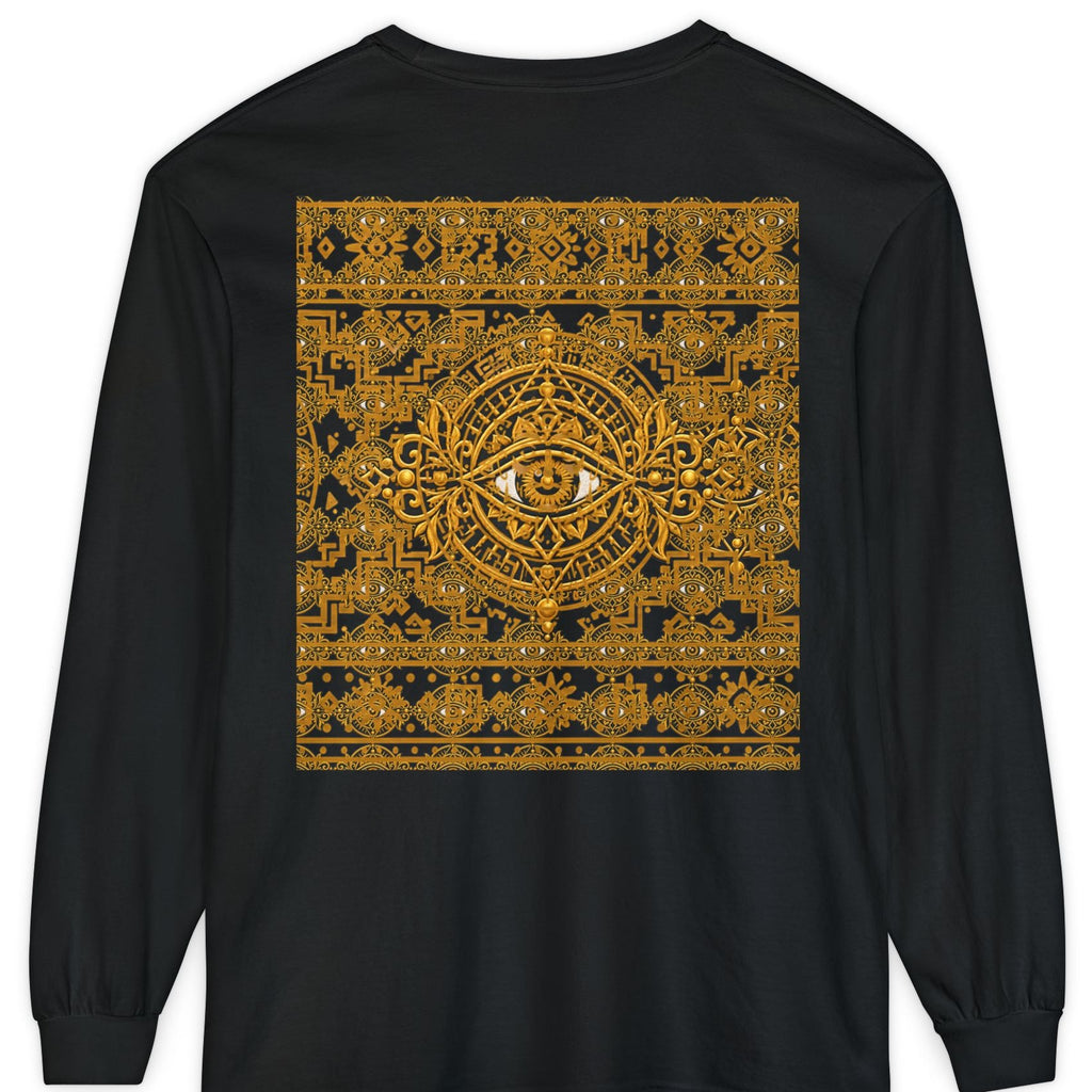 StoneYer Eye Mandala Long-Sleeve T-Shirt