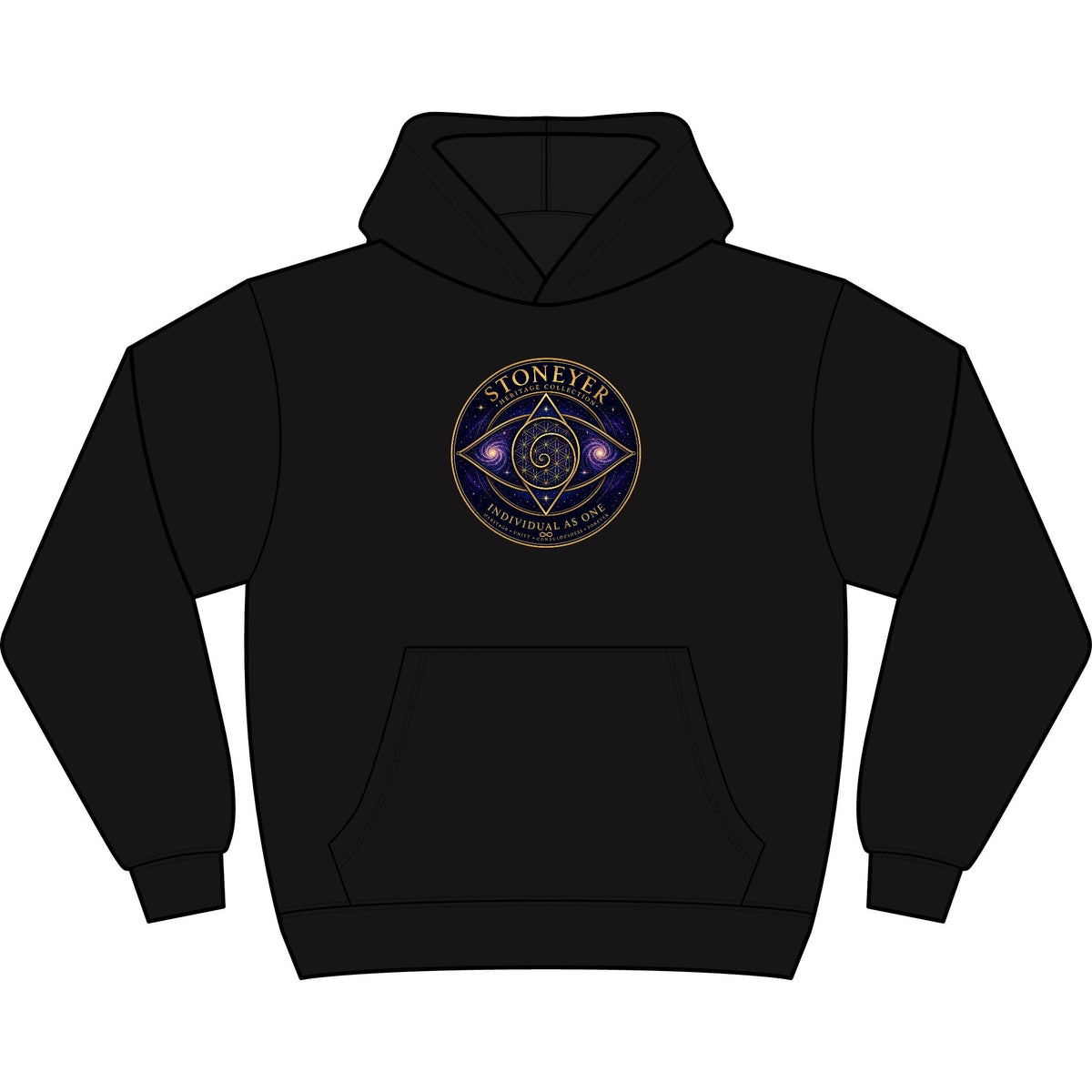 StoneYer Mystic Geometry Emblem Hoodie