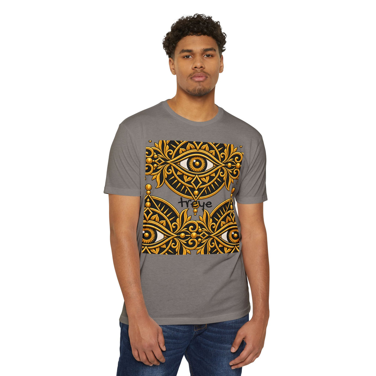 StoneYer All-Seeing Eye Ornamental T-Shirt