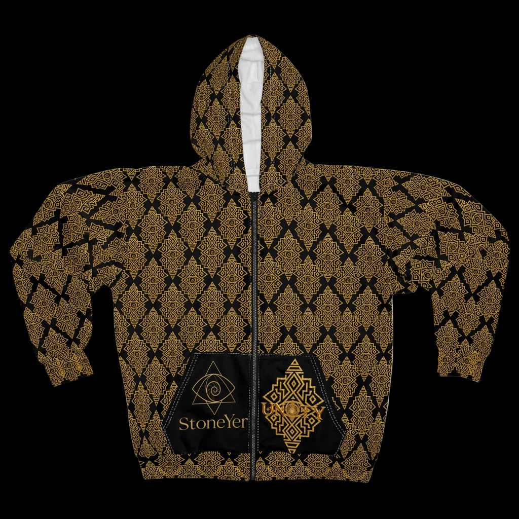 StoneYer Unity YouInTeye Flame Zip Hoodie