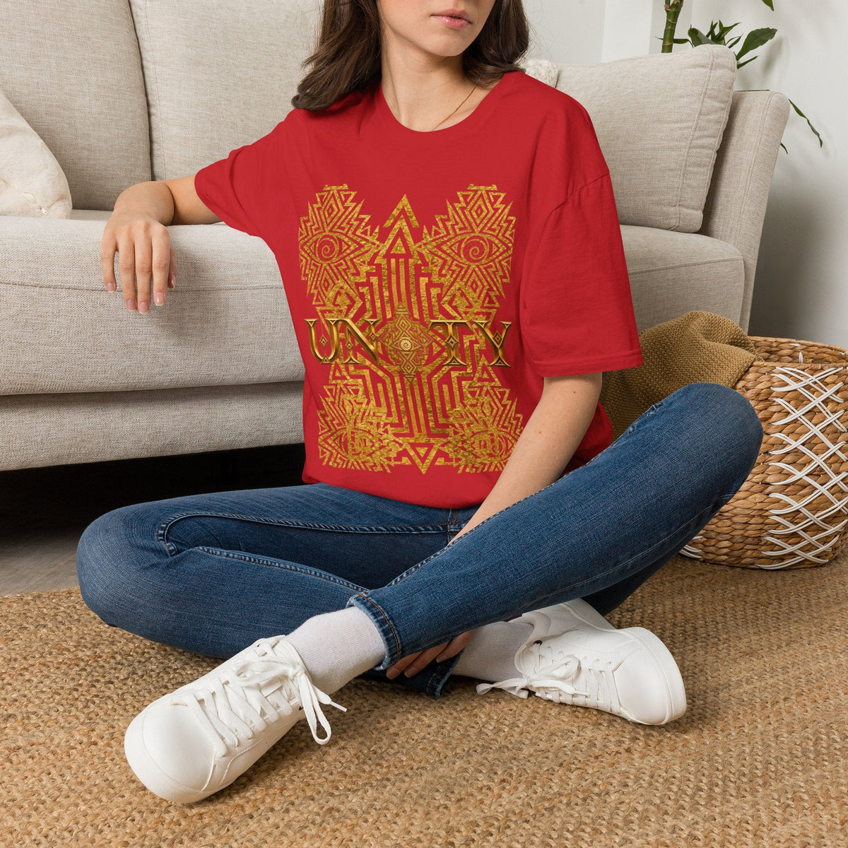 StoneYer Masculine Protection Geometric T-Shirt