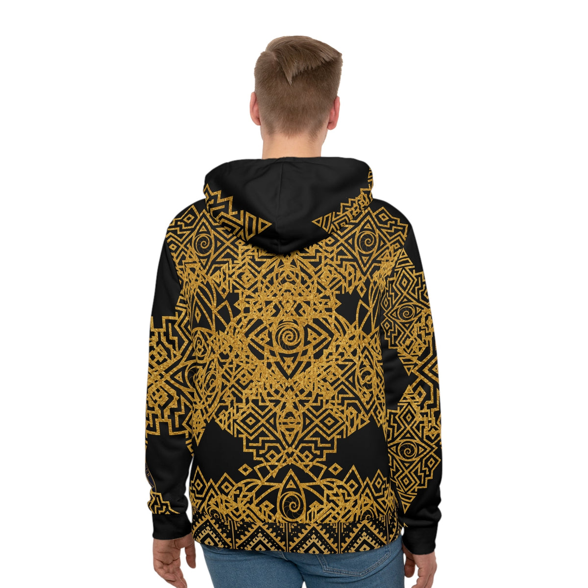 StoneYer Prosperity King Geometric Hoodie