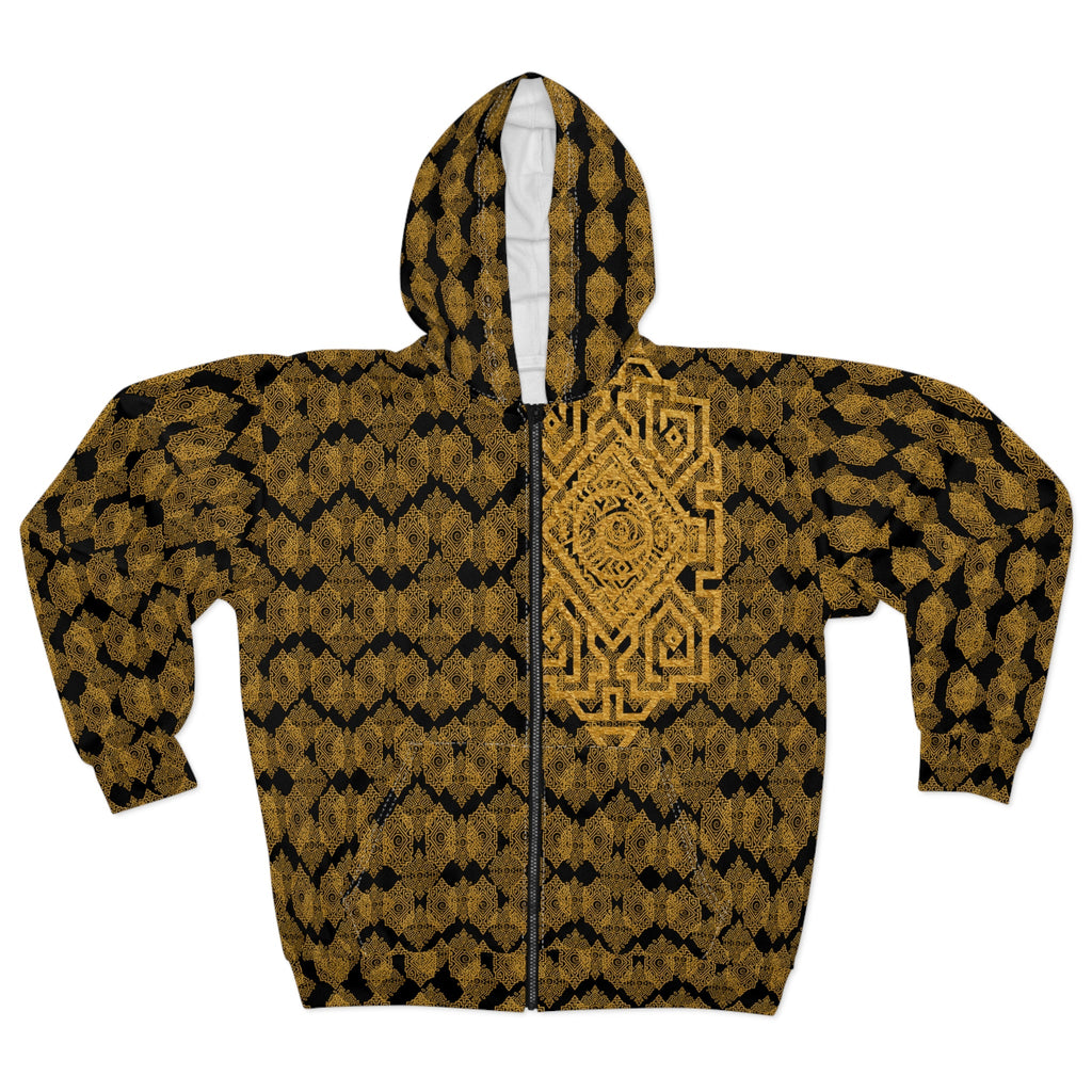 StoneYer Protect & Power Golden Eye Zip Hoodie