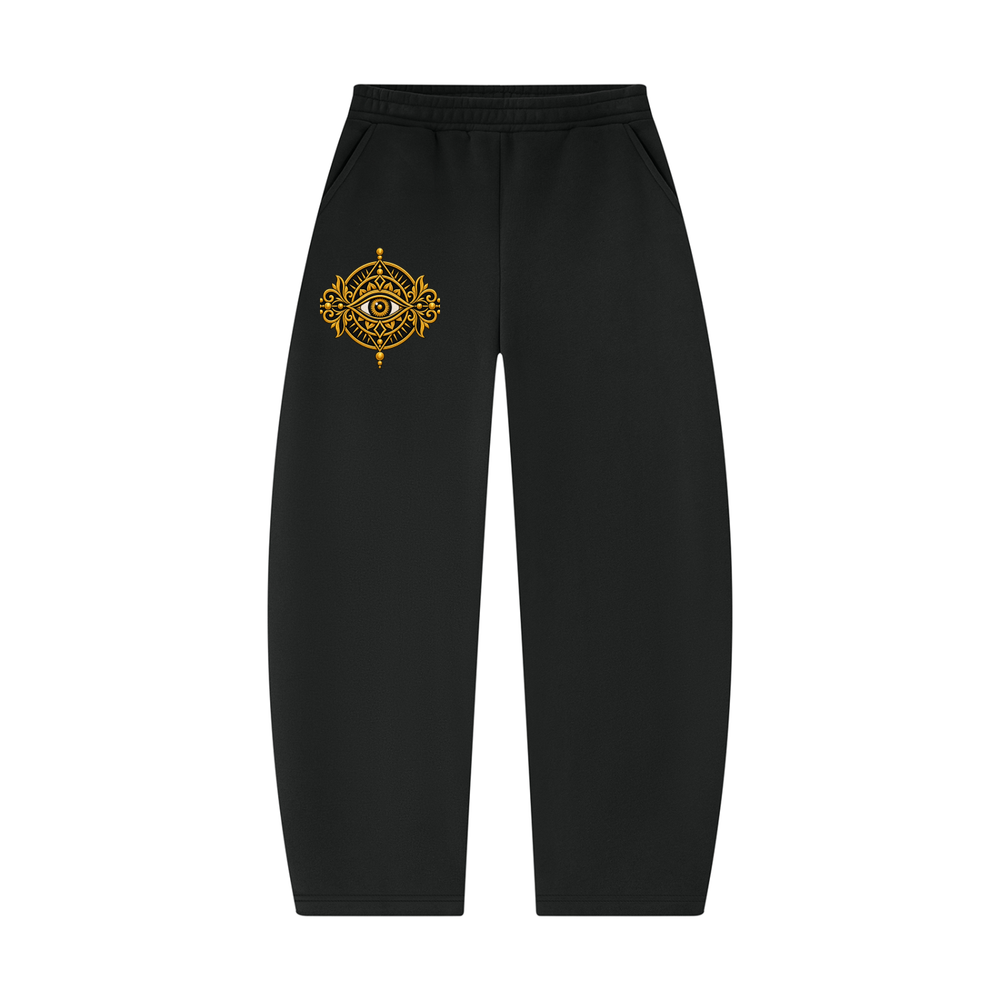 Unisex Barrel Leg Sweatpants
