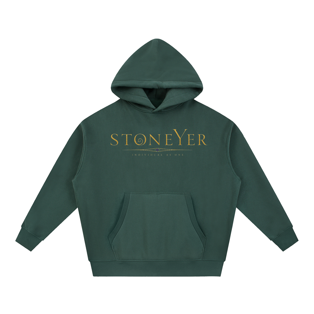 StoneYer See Balance Essential Oversized Fleece Hoodie