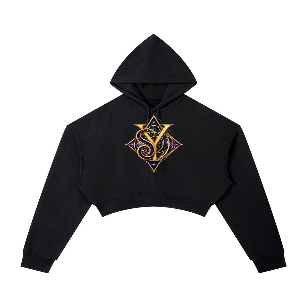 Essential Cropped Hoodie