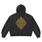 StoneYer Power Symbol Vintage Boxy Fleece Hoodie